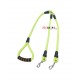 Dogista Double Dog Rope Leash With Silver Hooks